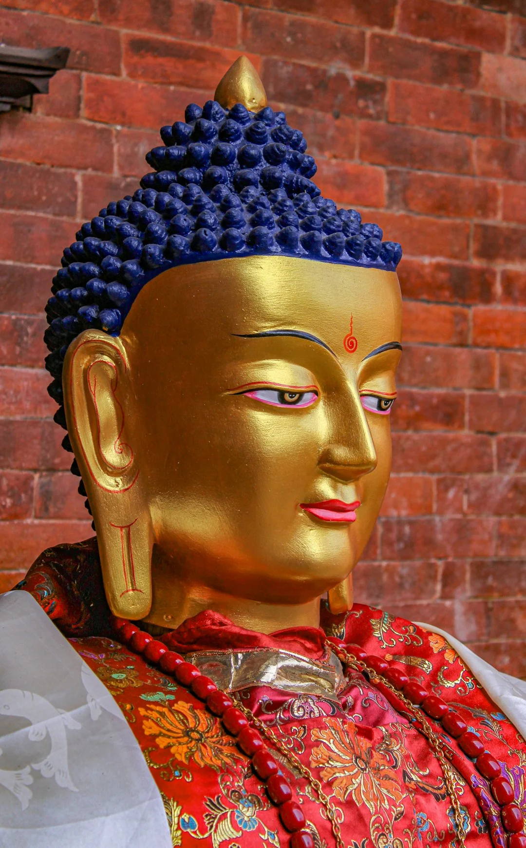 Buddha head beads,