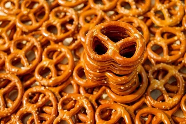 Pretzel good luck,