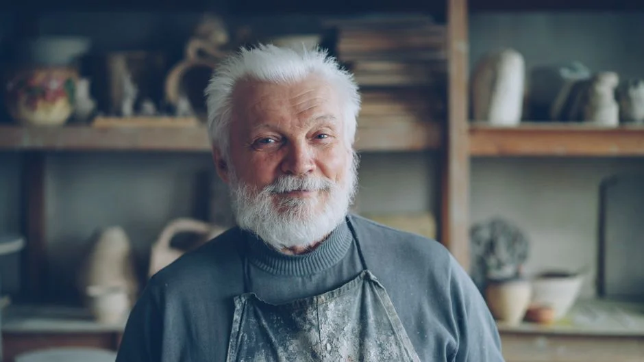 Master artist portrait,