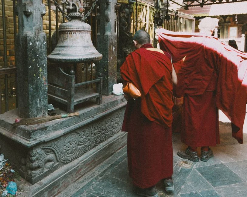 Temple consecration, Monk