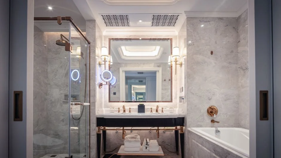 Luxury bathroom design,