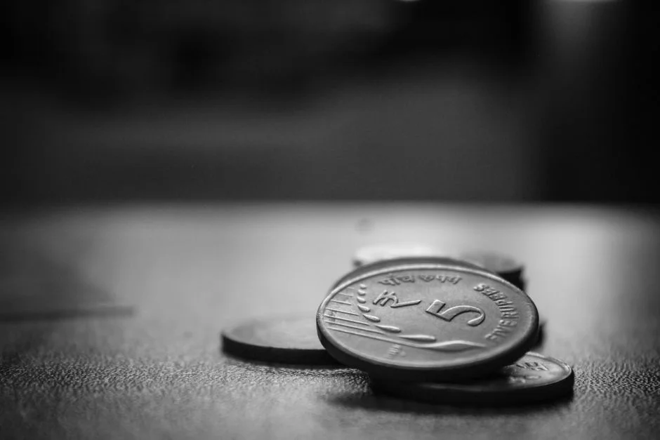 Five Emperor coins,