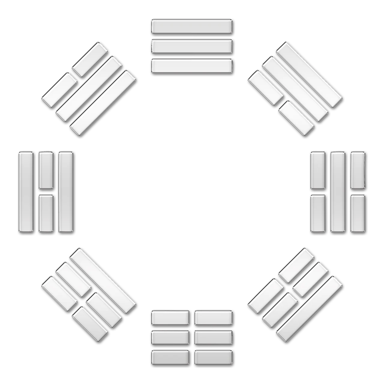 Dui trigram, Eight