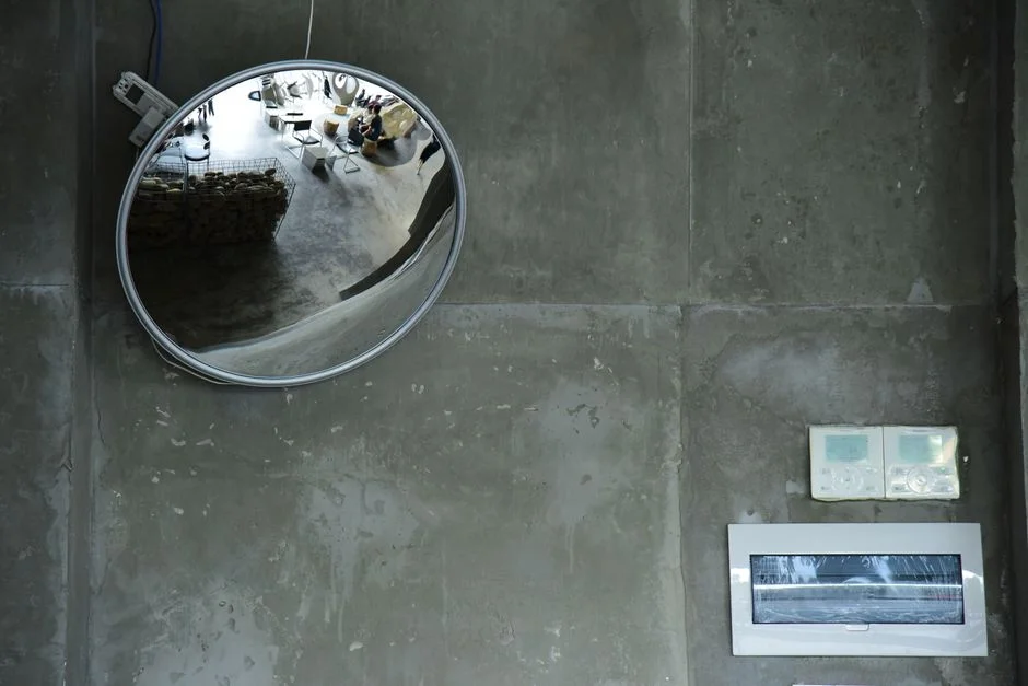 flat bagua mirror,