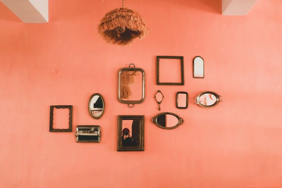 hanging bagua mirror,