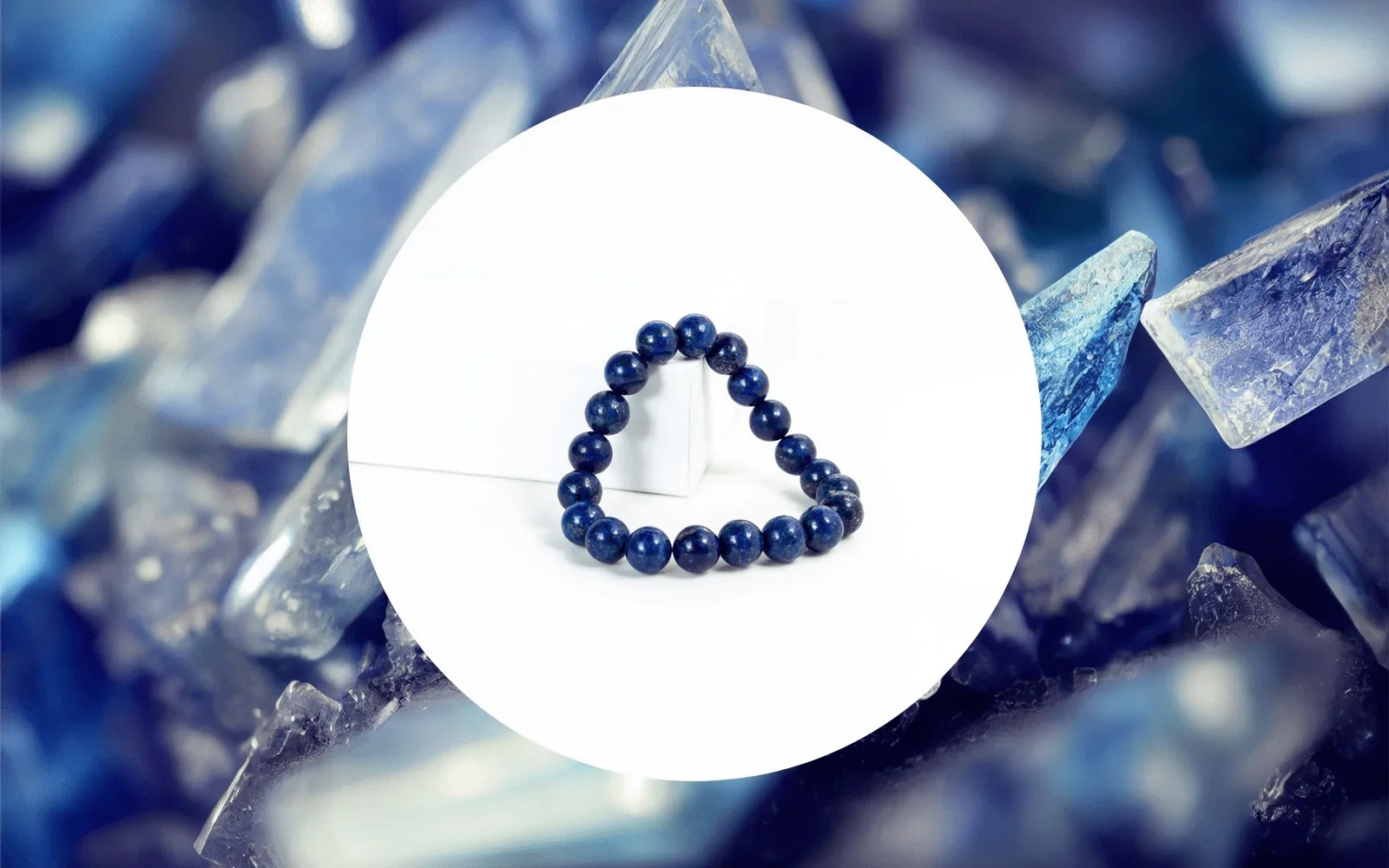 blue kyanite bracelet,