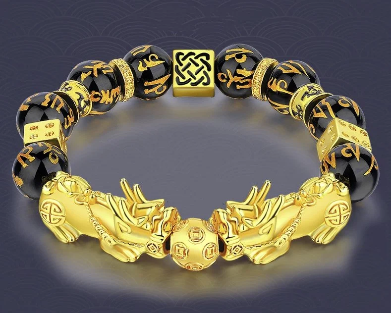 black obsidian, pixiu