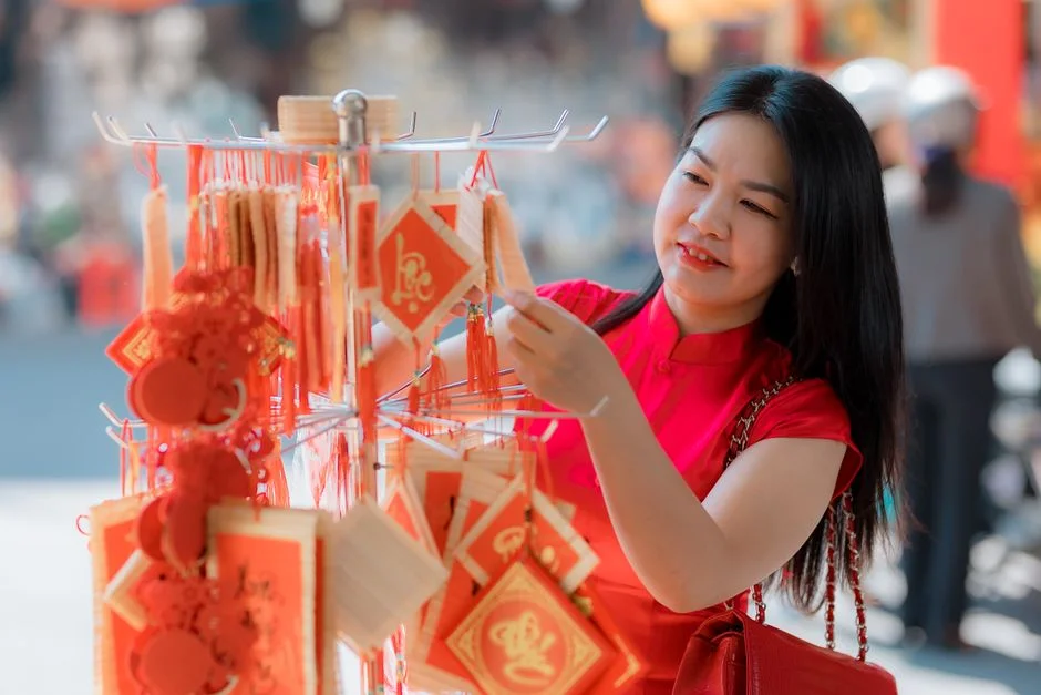 Choosing lucky charm,