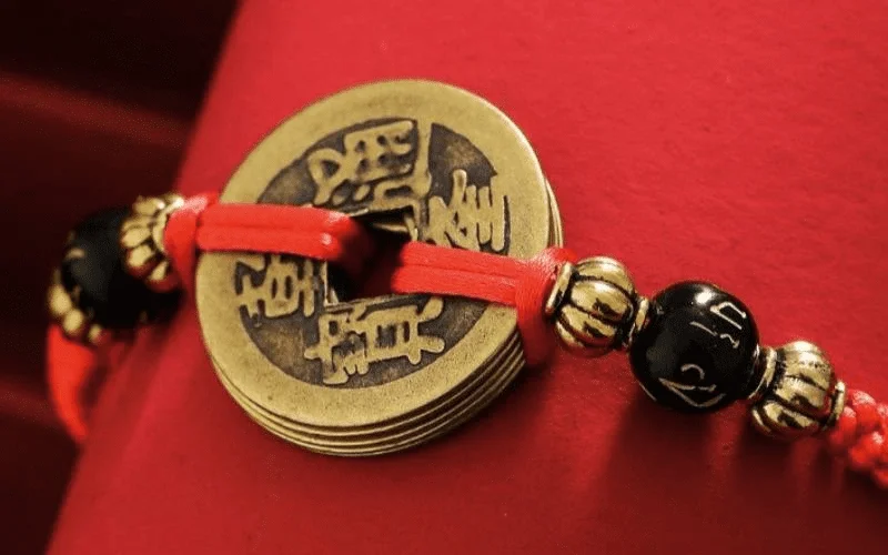 Chinese lucky coins,