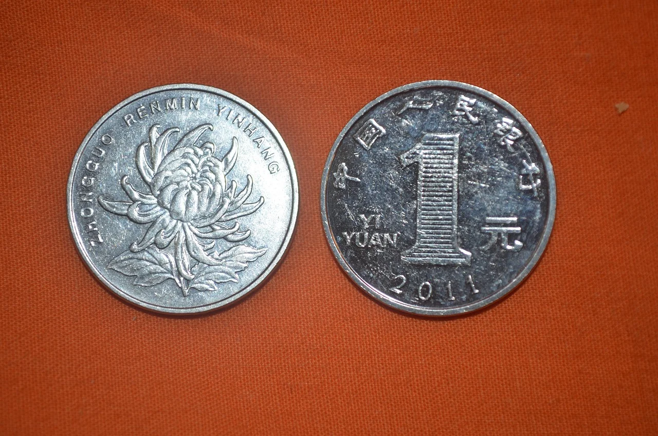 Bronze Chinese coins,