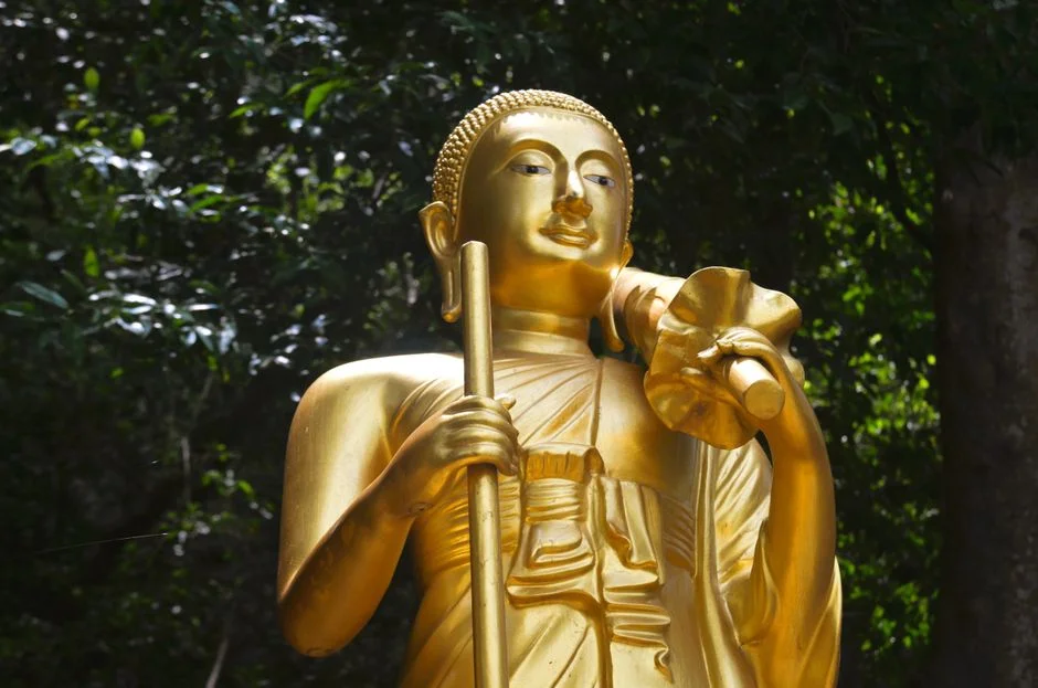 buddha statue, karma