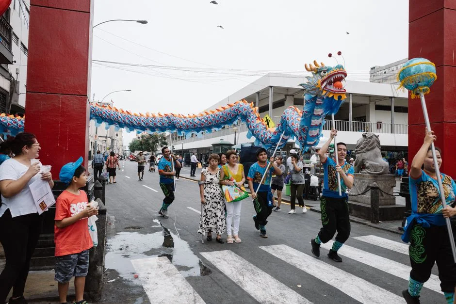 Chinatown parade, San