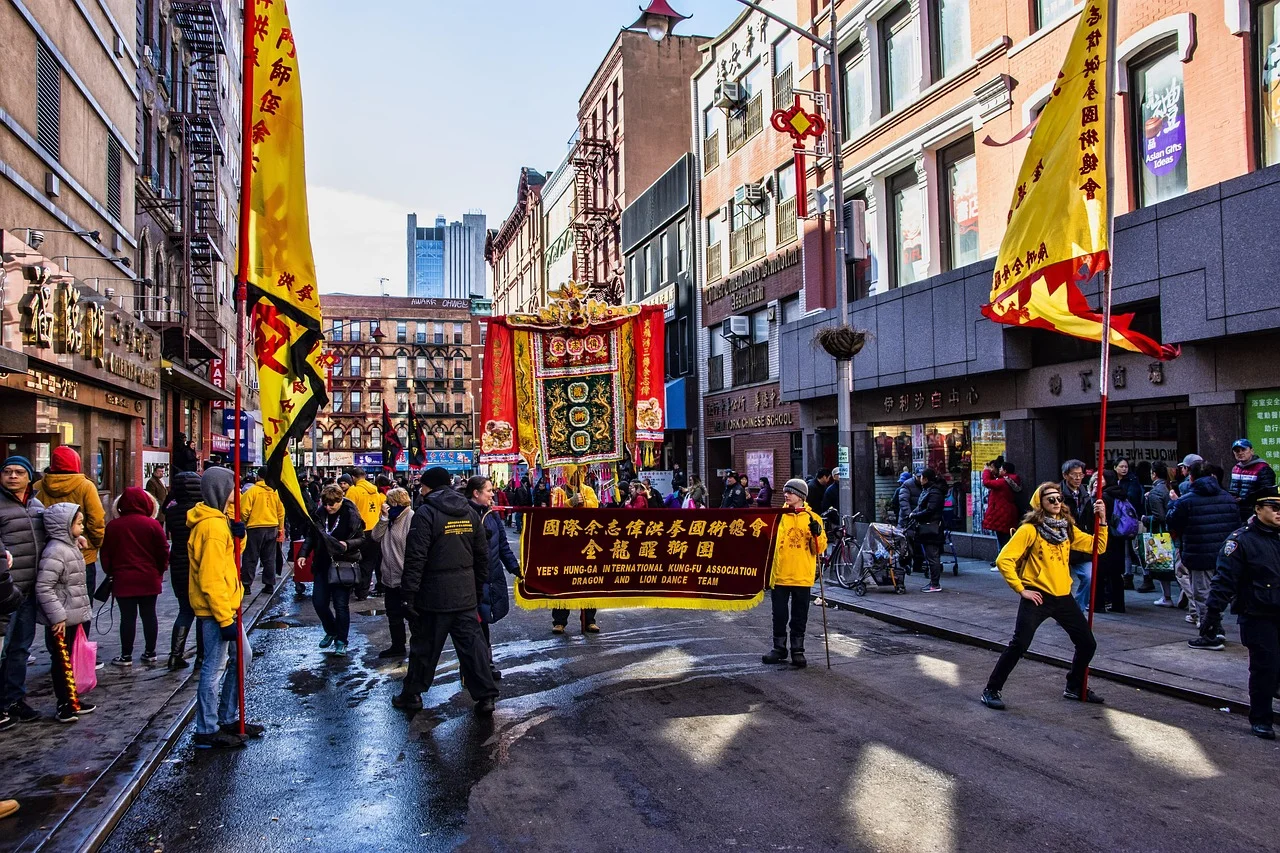 Chinatown parade, New