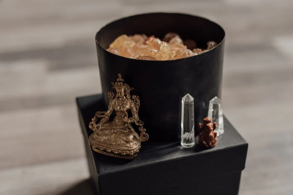 Square crystal box,