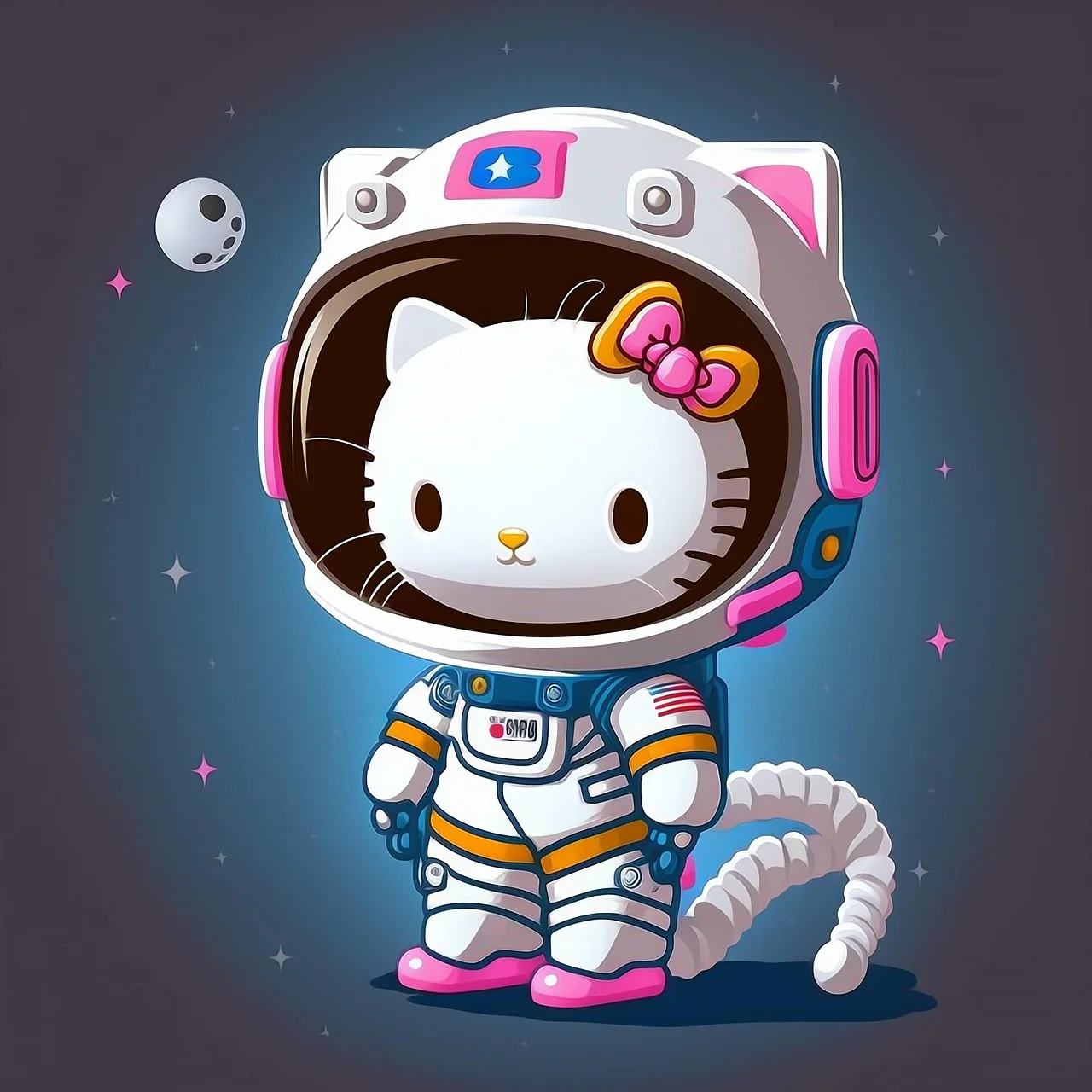 Hello Kitty crystal
