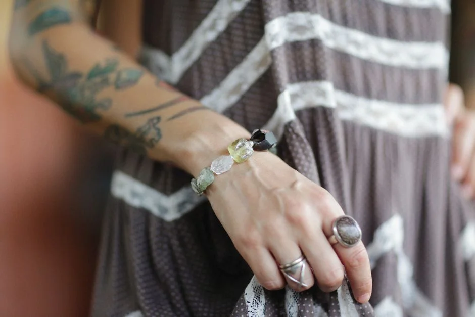 right wrist crystal