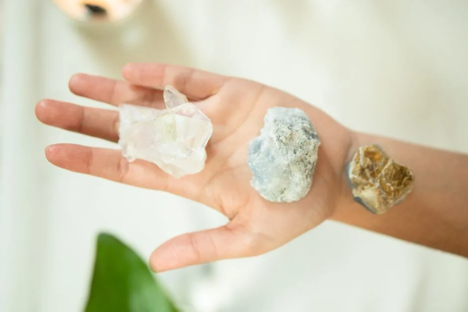 Sound cleansing crystals,