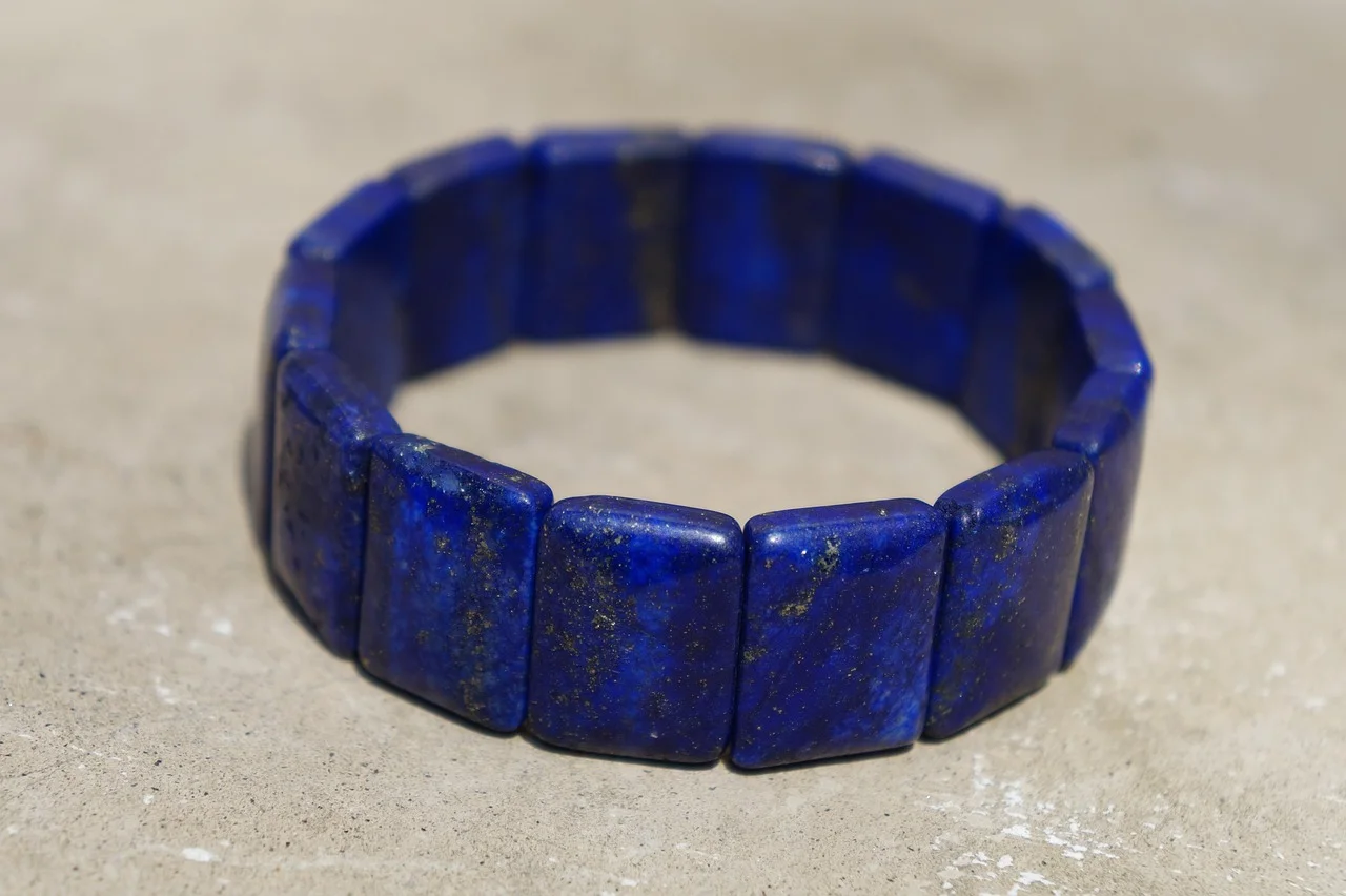 lapis lazuli bracelet,