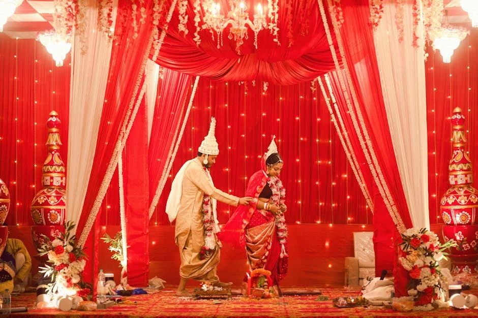 Wedding ambiance, Traditional