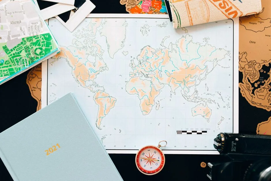 Bagua map on