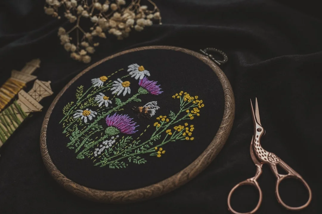 Embroidery pattern sharing,