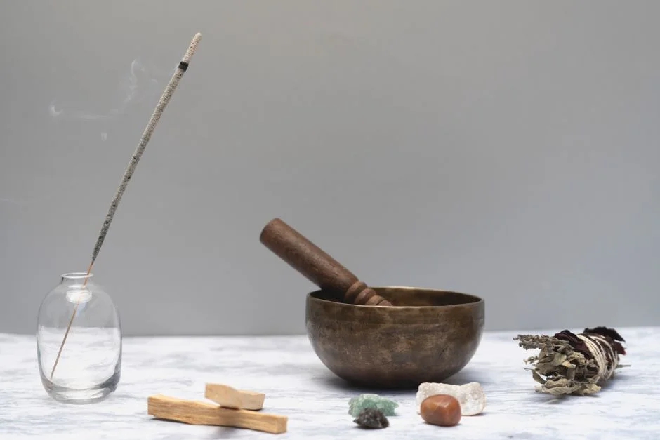 sage cleansing, singing