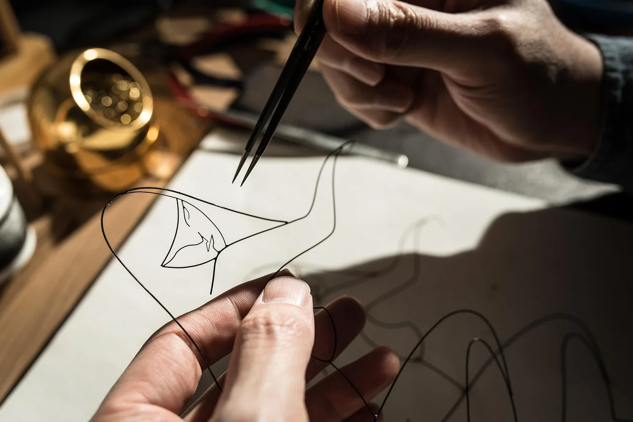 Kintsugi art, Wire