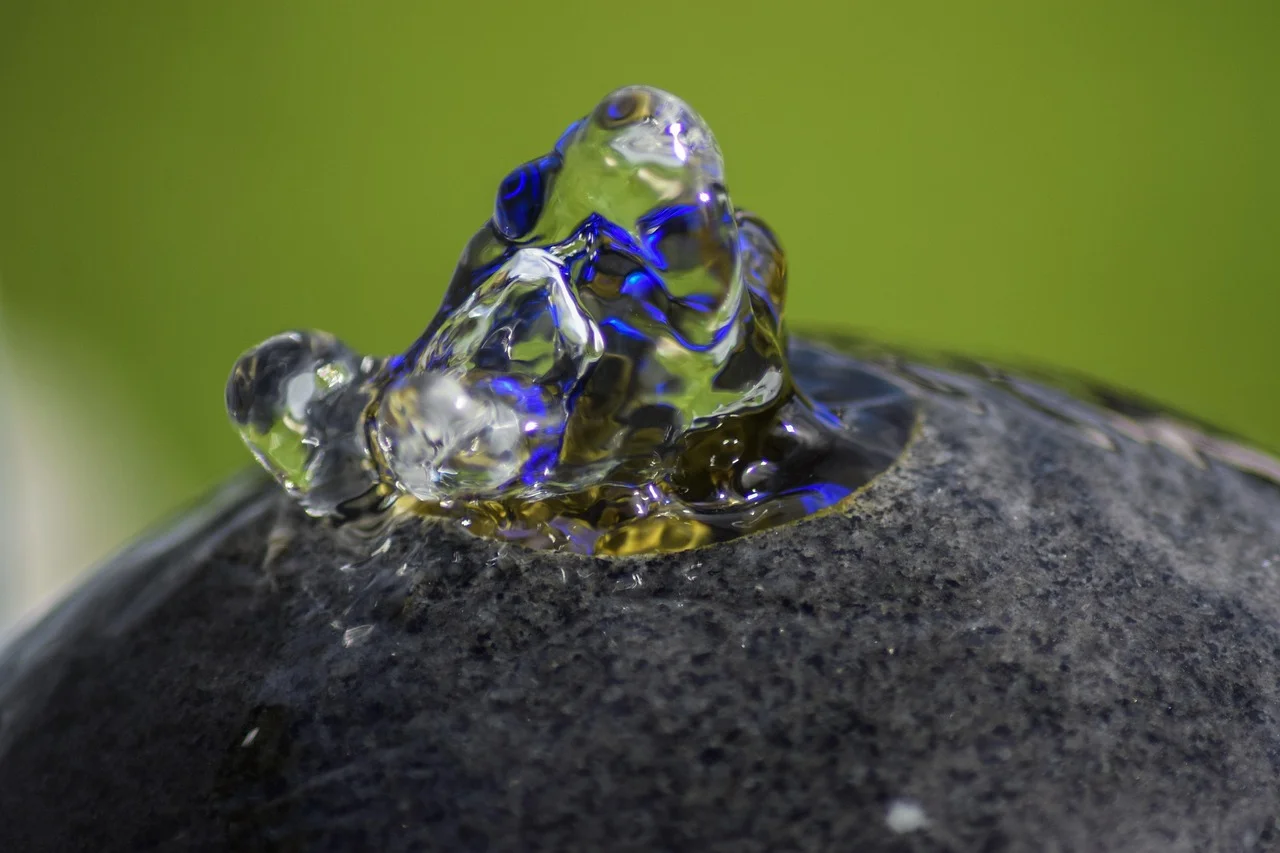 indoor water fountain,