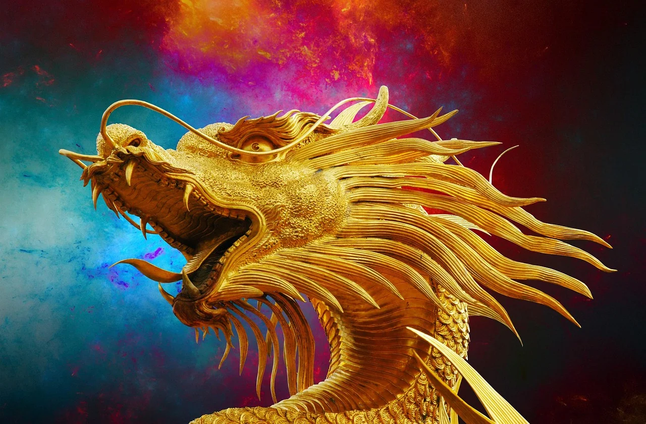 Dragon statue, Feng