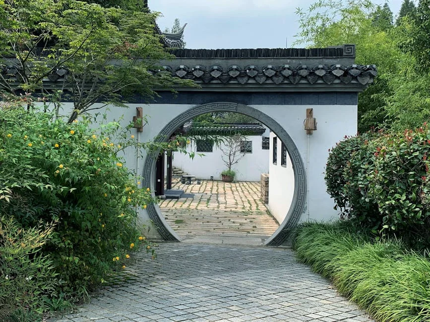 curved pathway, feng