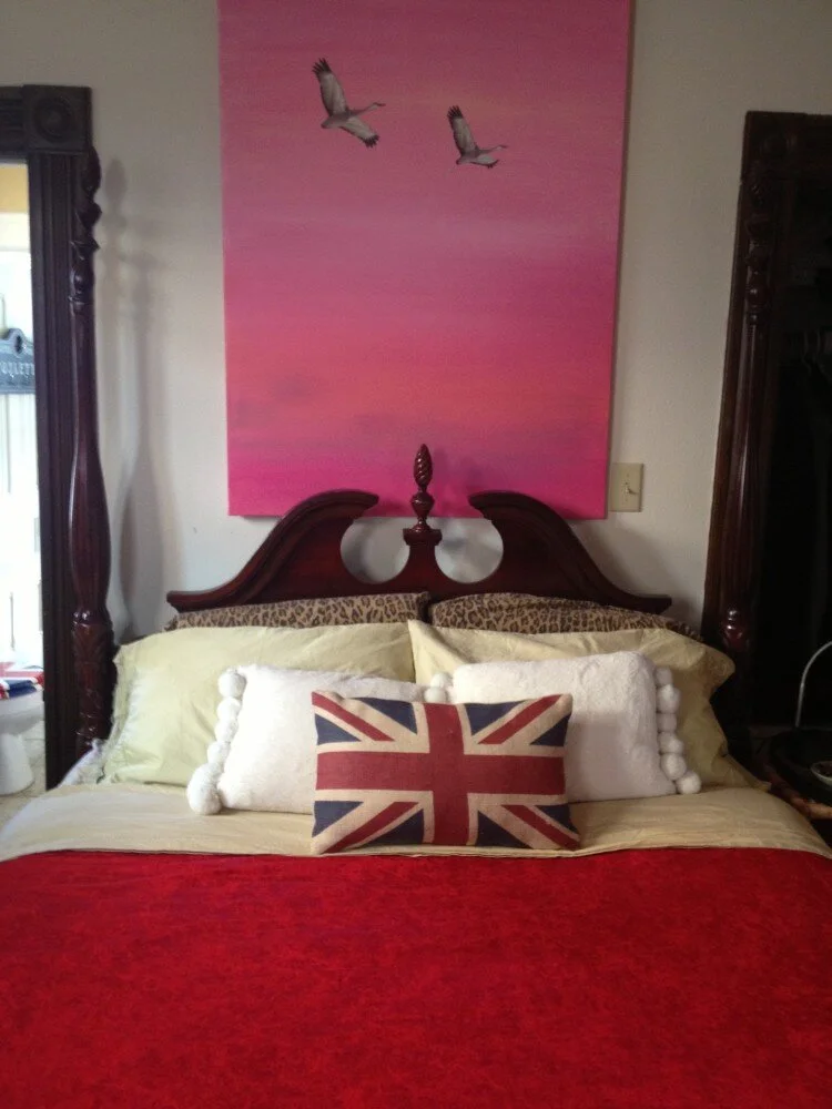 Romantic bedroom design,
