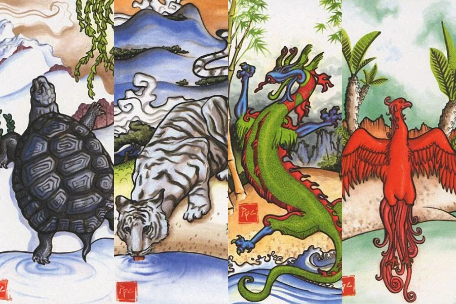Four Celestial Animals,