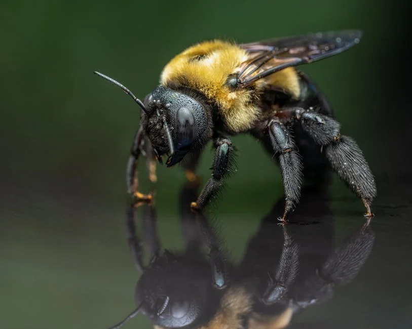 Bee symbolism, Reflection,