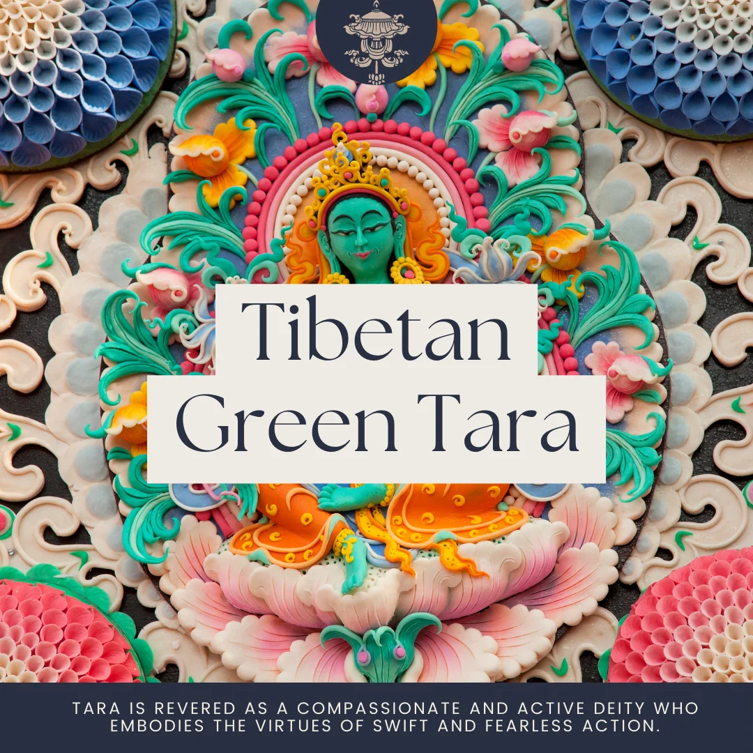 Green Tara, Tibetan