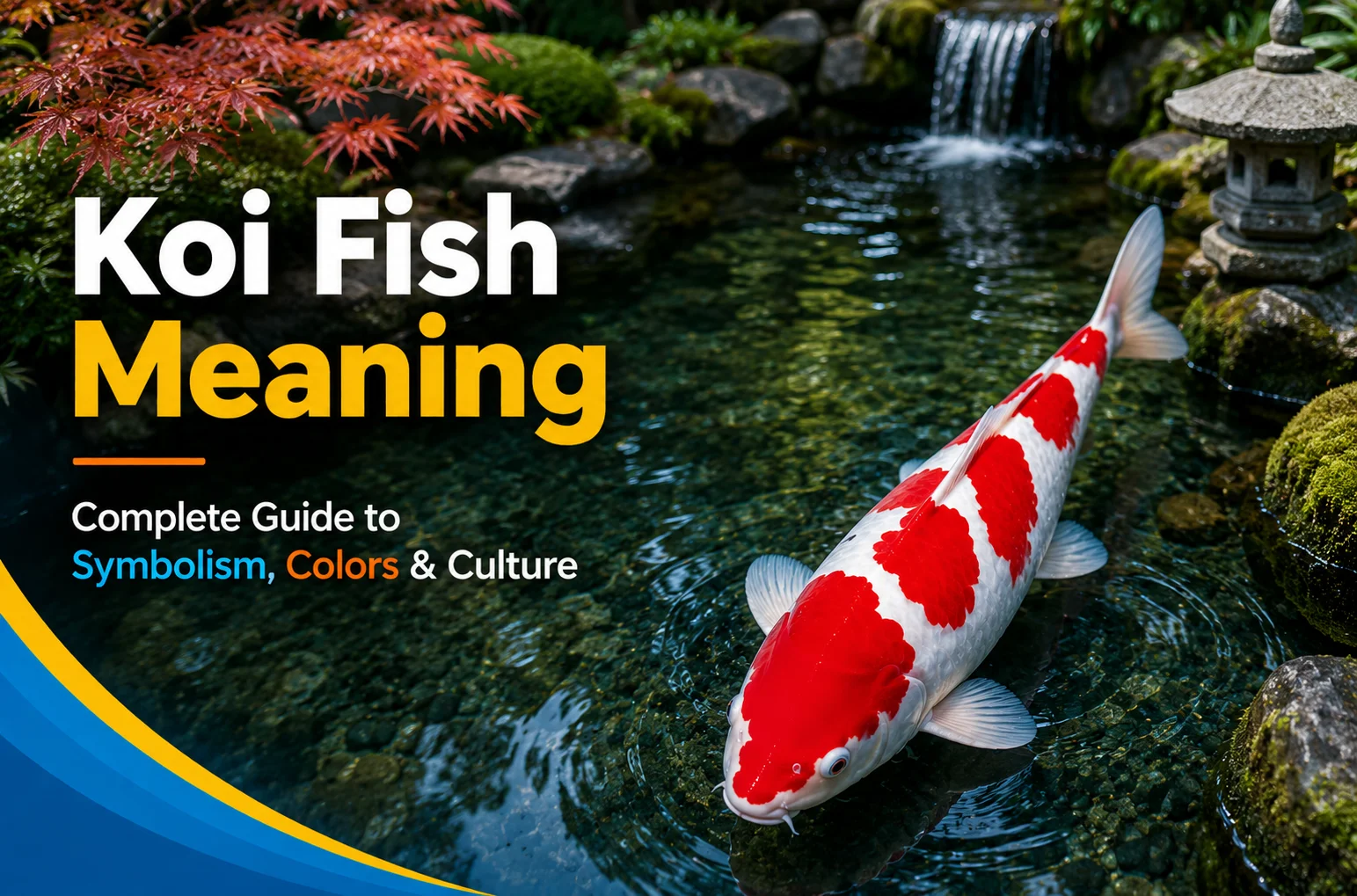 Koi fish symbolism,