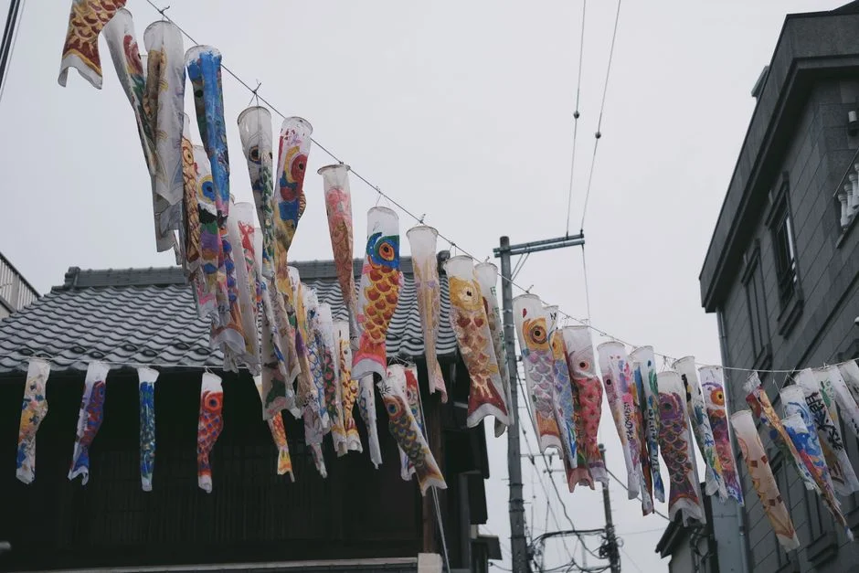 Koinobori festival, Japanese