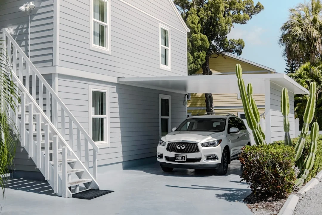 Fengshui car porch,
