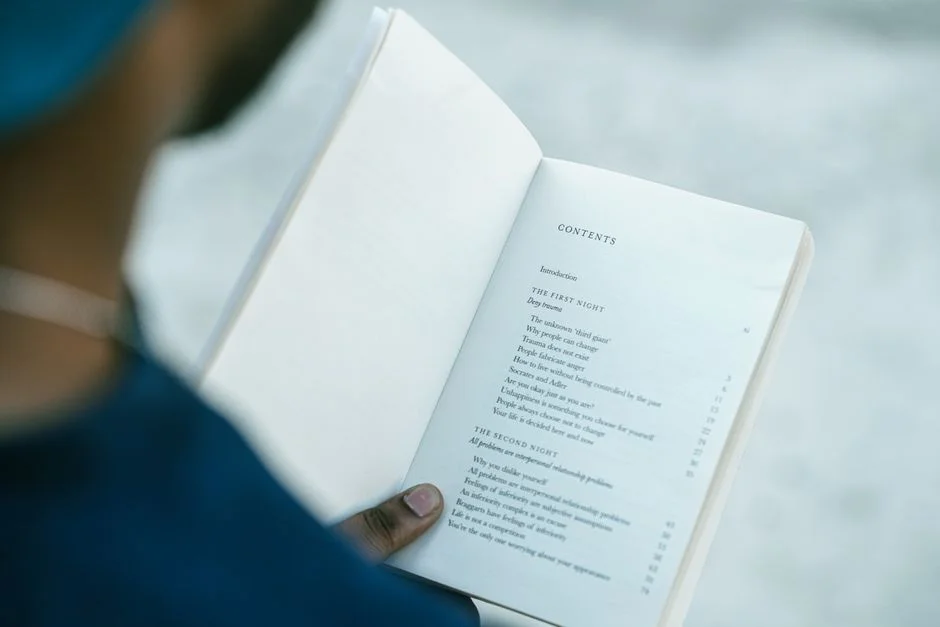 table of contents,