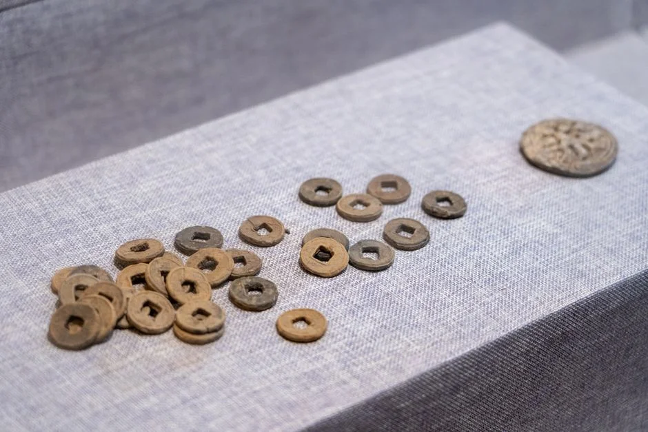 Ancient Chinese coins,