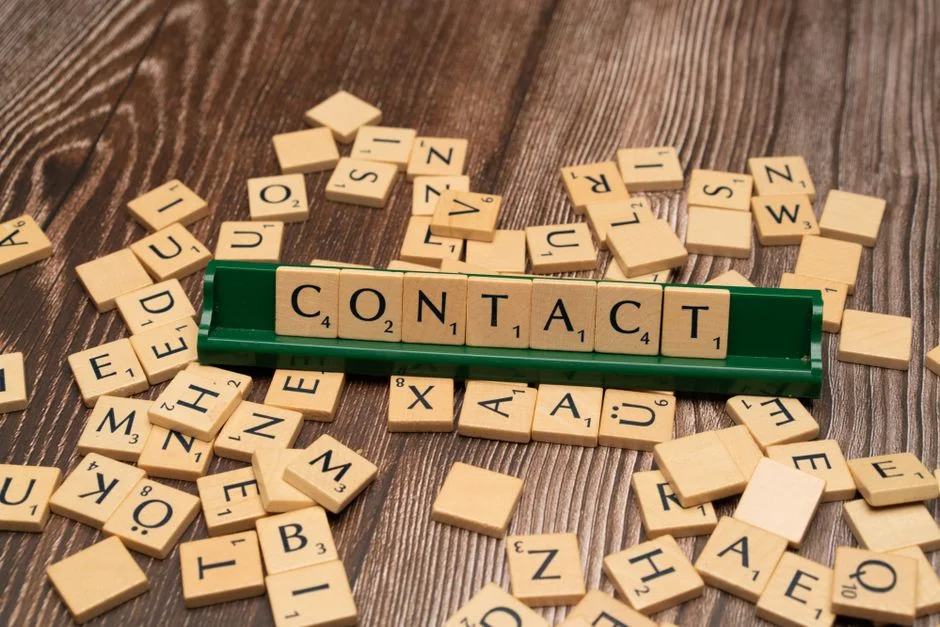 Contact form, Web