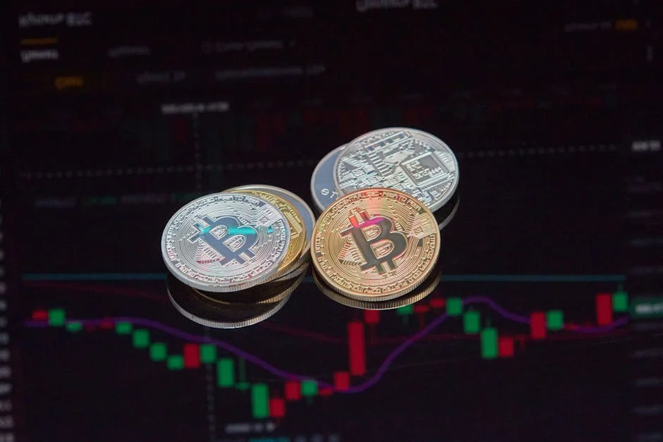 digital wealth symbols,