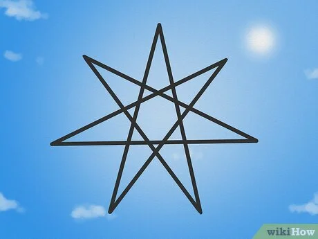 Heptagram, Sacred Geometry,