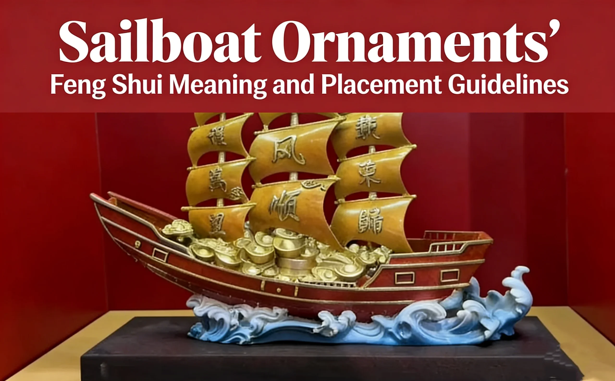 sailboat feng shui,