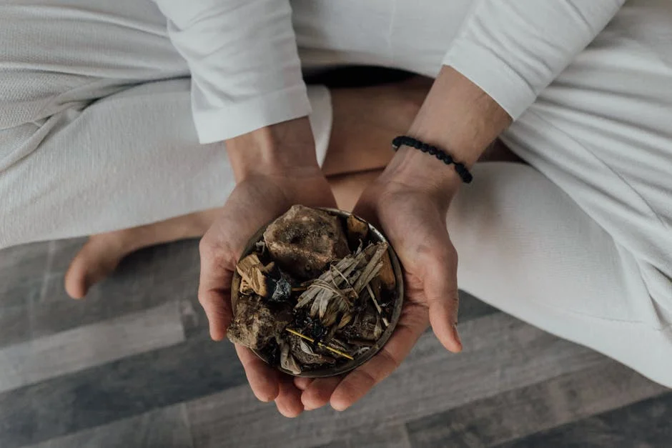 Spiritual grounding, Material