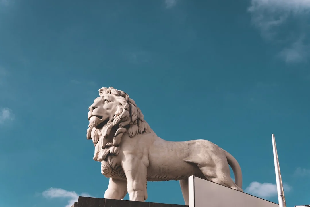 Shaolin Lion Statue,