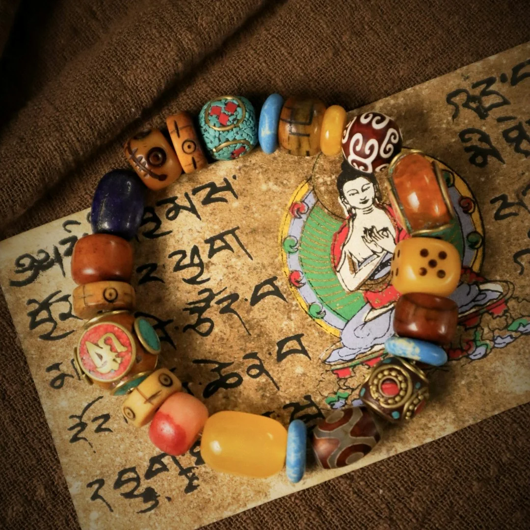 Buddha crystal bracelet,