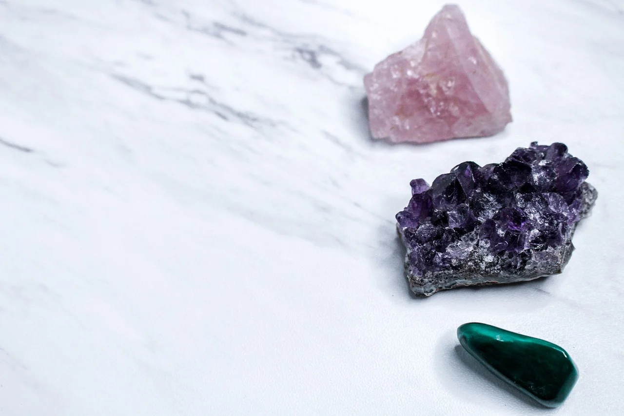 amethyst healing, rose