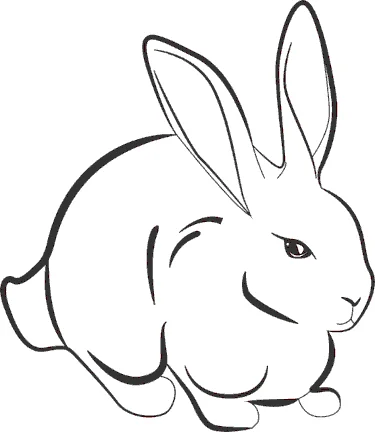 Hare symbol, spring