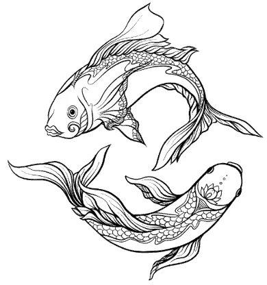 two fish symbol,