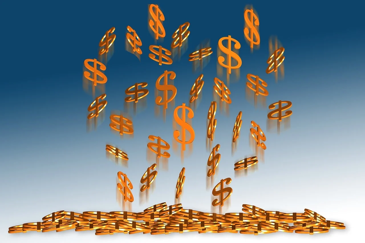 Dollar sign, Wealth